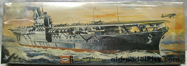 UPC 1/400 IJN Shinano Aircraft Carrier, 5021 plastic model kit